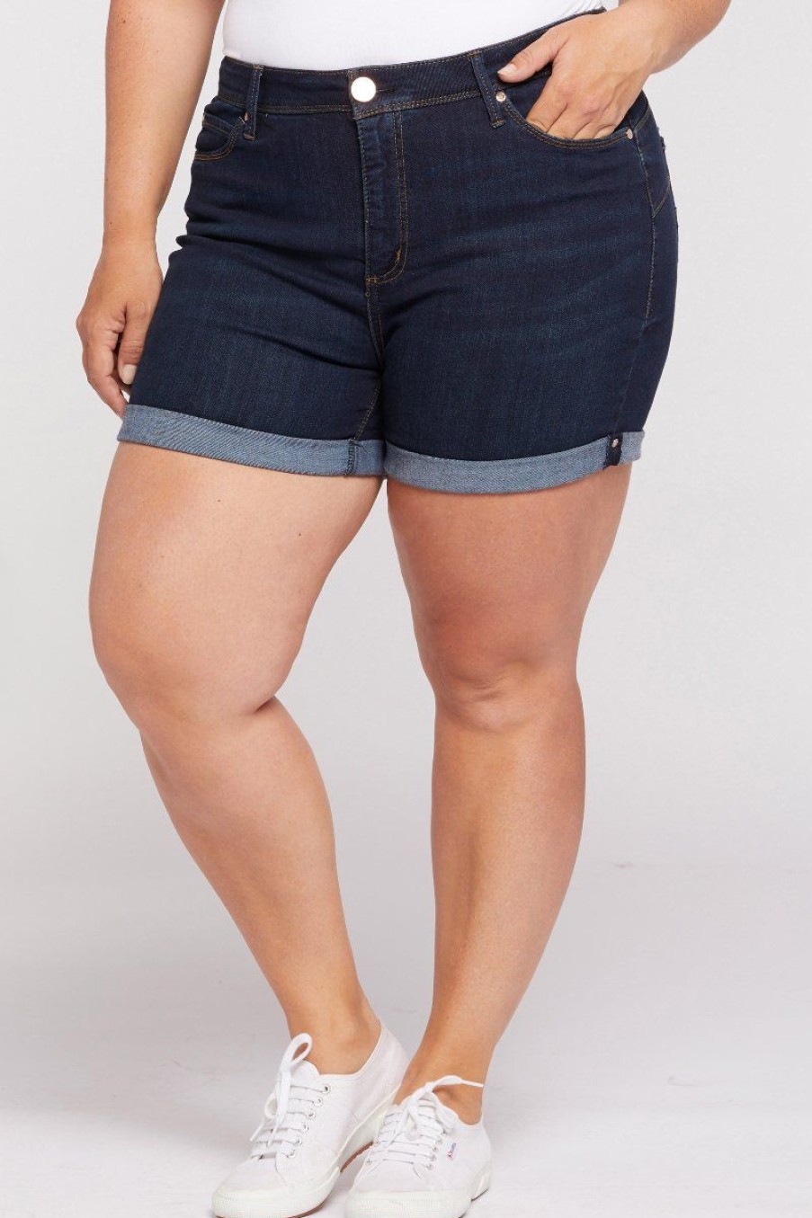 Women Seven7 Jeans Capris & Skimmers | Booty Shaper Short Quebec