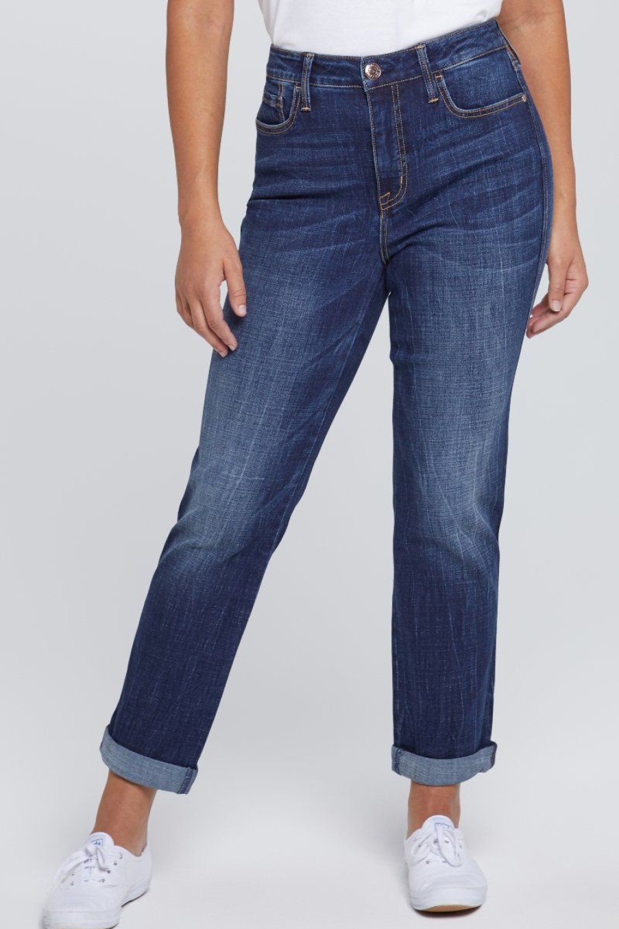 Women Seven7 Jeans Boyfriend | High Rise Weekend Roll Cuff Jean Icon