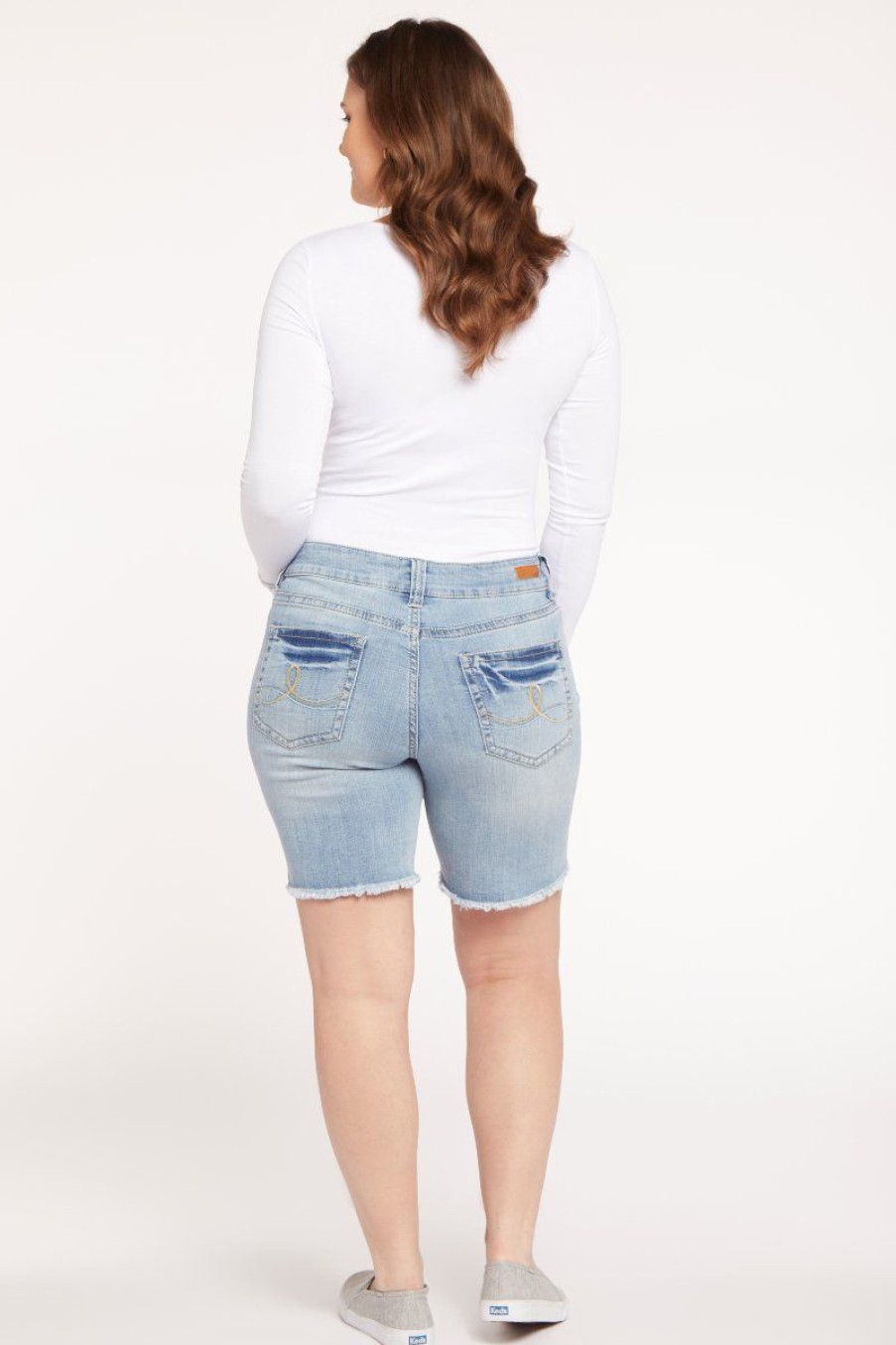 Women Seven7 Jeans Shorts & Skirts | Cinch Bermuda Short Rebel