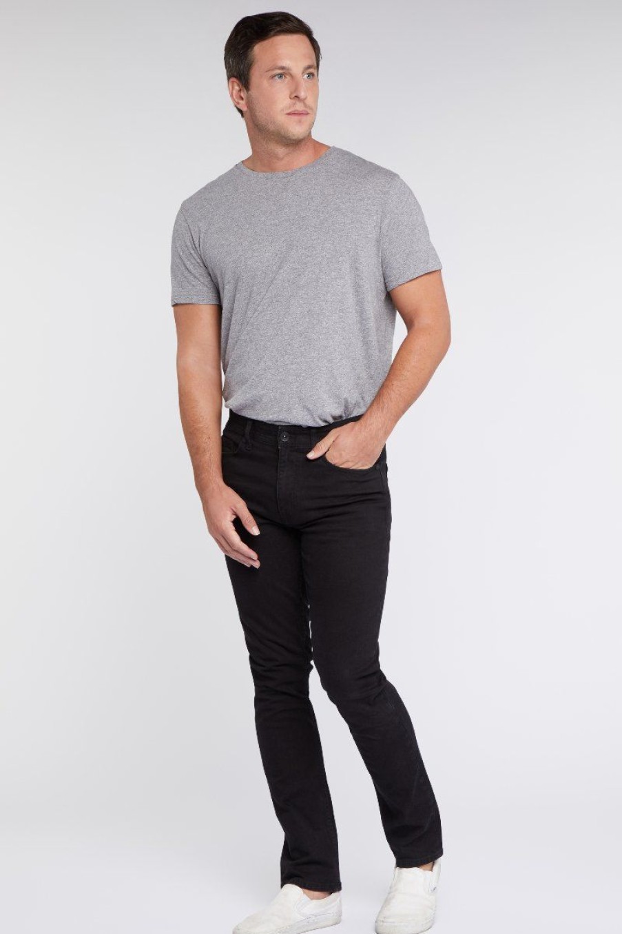 Men Seven7 Jeans | Slim Straight Jean 3D Black