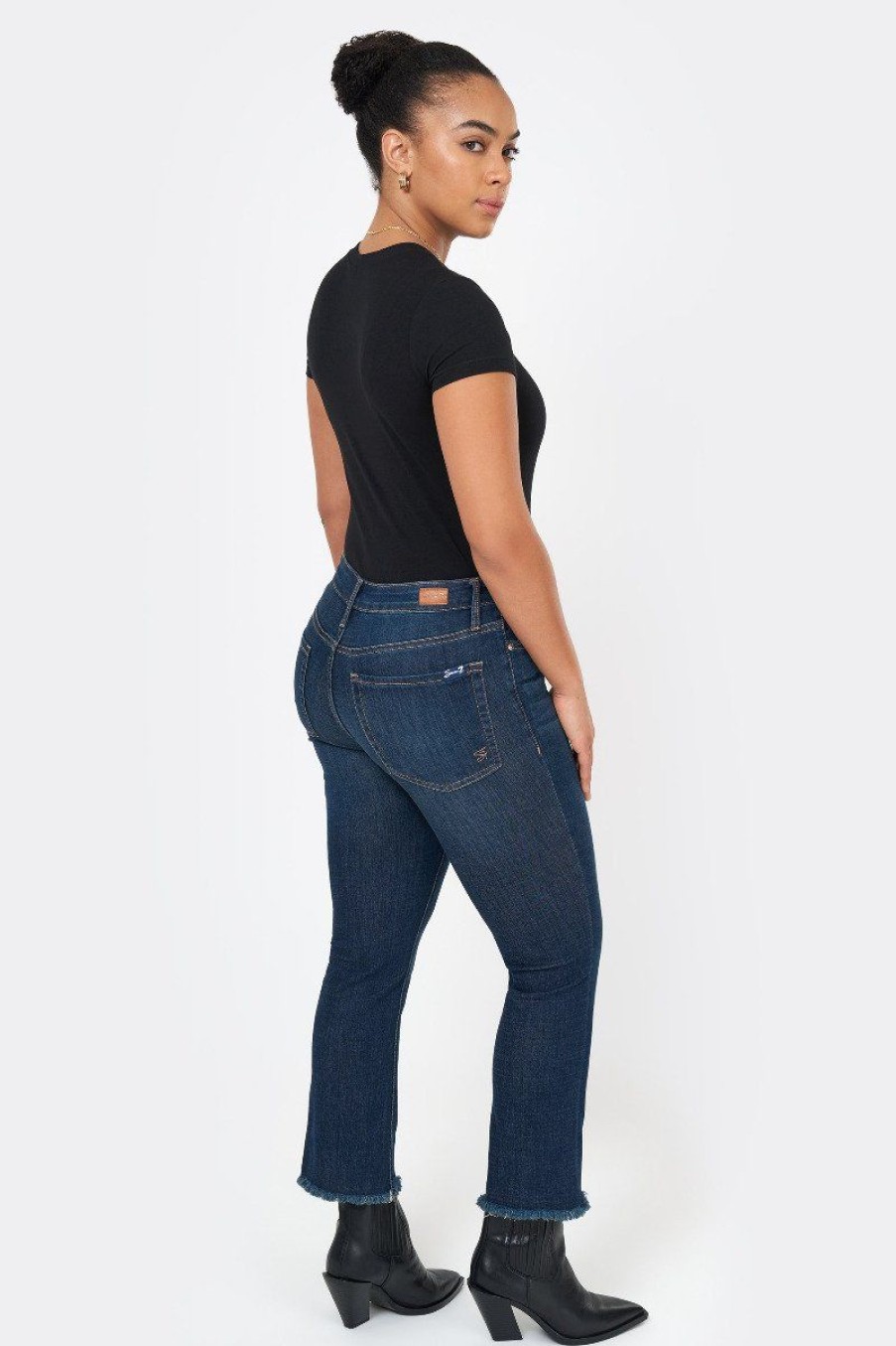 Women Seven7 Jeans Straight | High Rise Straight Leg Ankle Jean