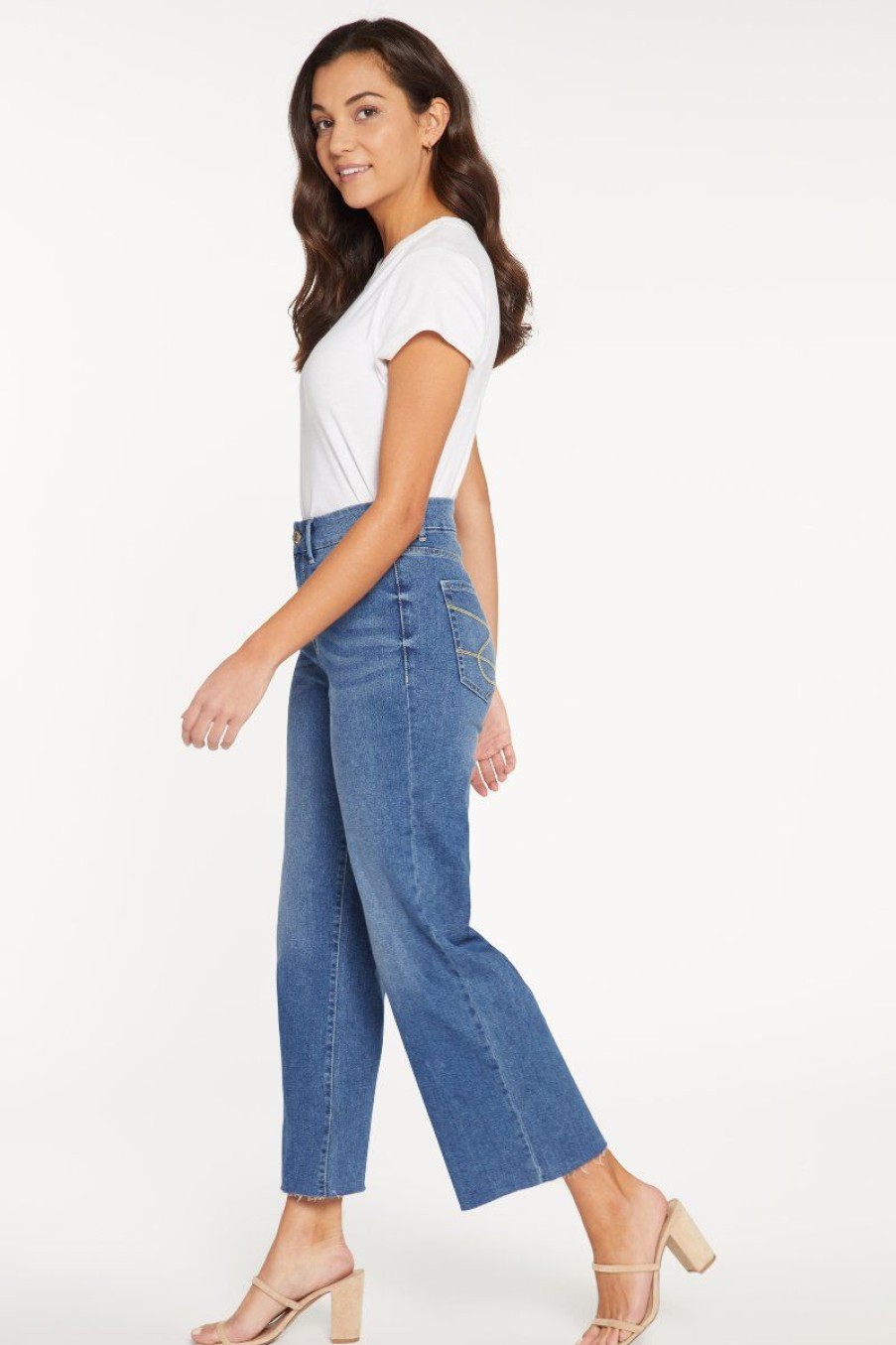 Women Seven7 Jeans Wide Leg | Ultra High Rise Wide Leg Jean Honey