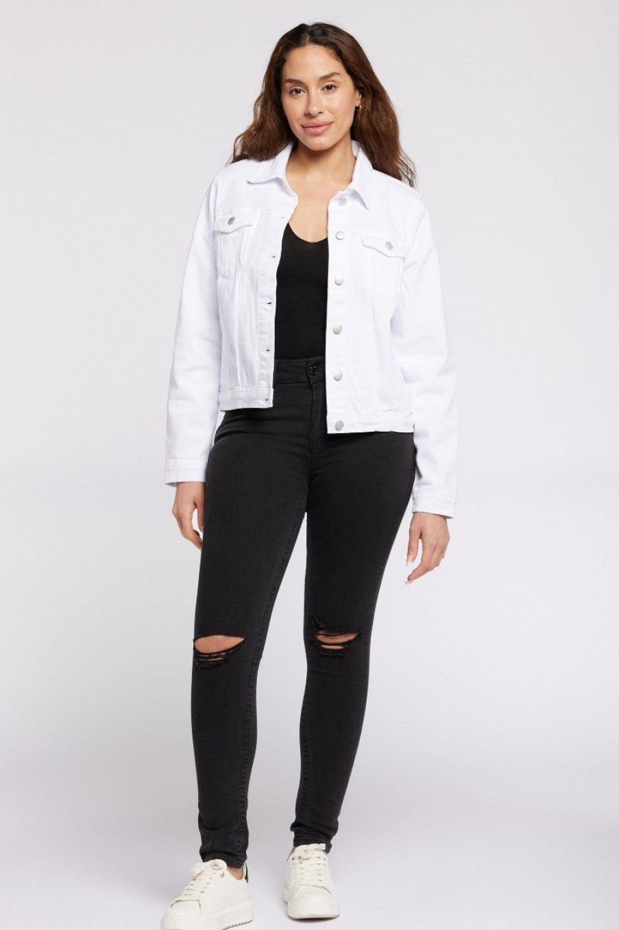 Women Seven7 Jeans Jackets | Highline Denim Jacket White