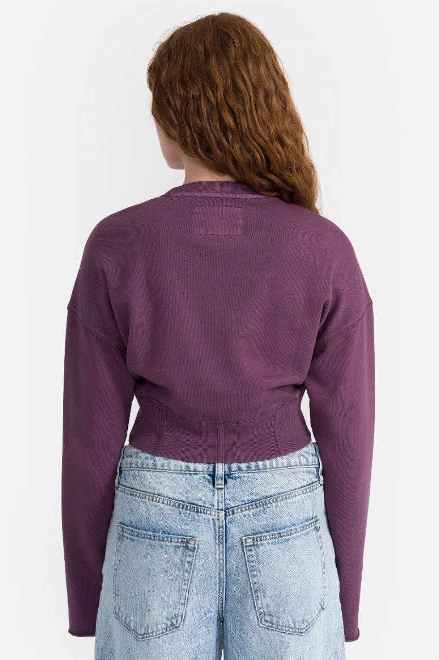 7 7 Seven7 Jeans | 7 7 Corset Pullover Sweatshirt