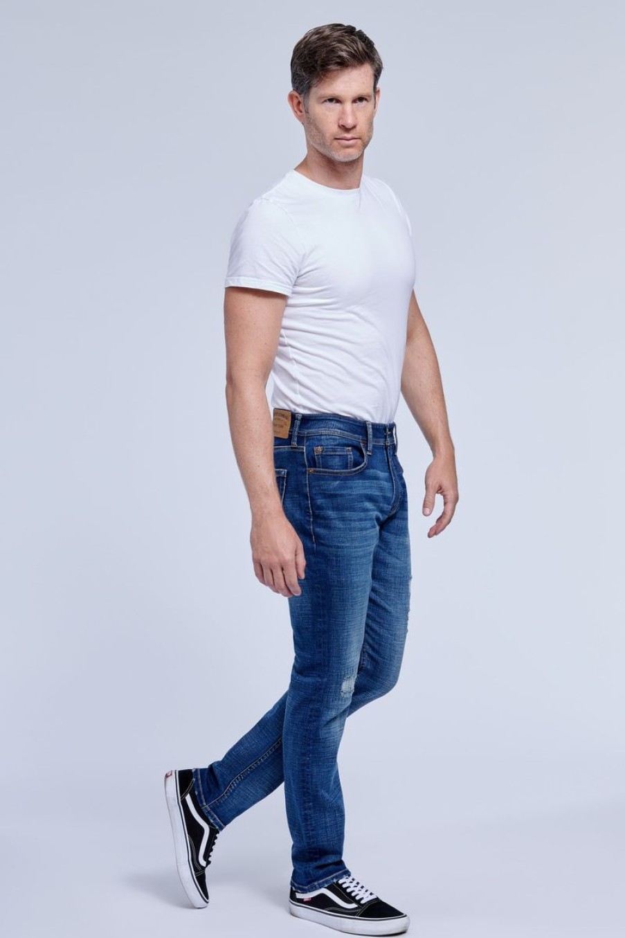 Men Seven7 Jeans | Premium Slim Straight Jean Fullerton Dark