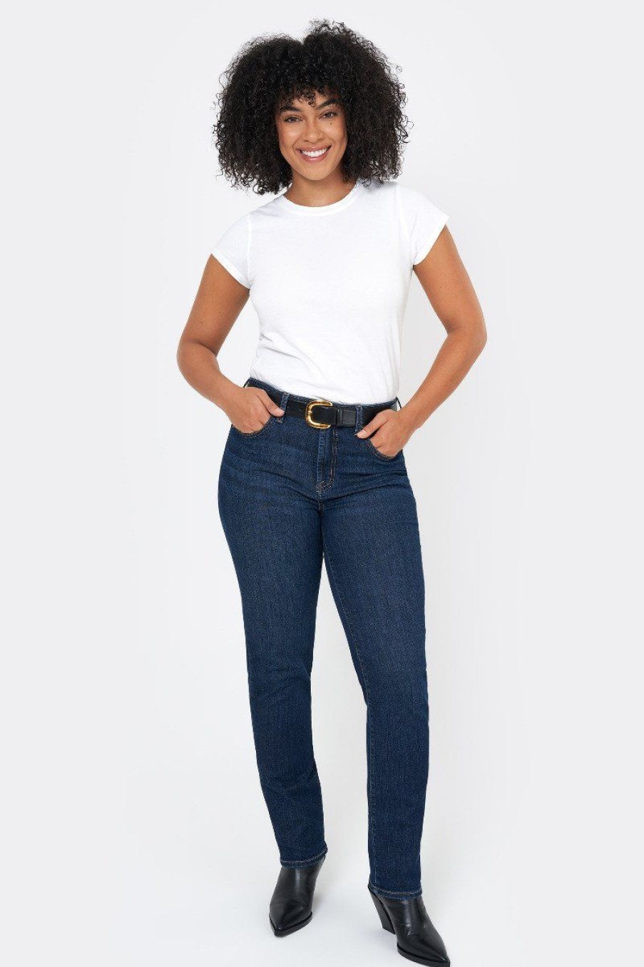 Women Seven7 Jeans Straight | High Rise Vintage Straight Jean