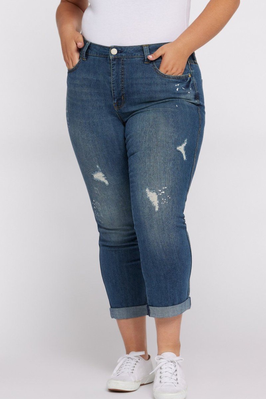 Women Seven7 Jeans Boyfriend | Mid Rise Weekend Boyfriend Jean Canal