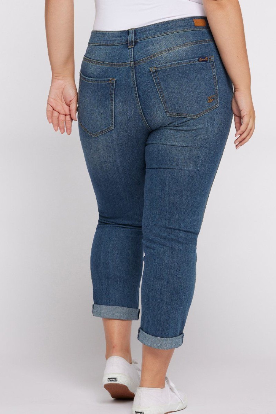 Women Seven7 Jeans Boyfriend | Mid Rise Weekend Boyfriend Jean Canal