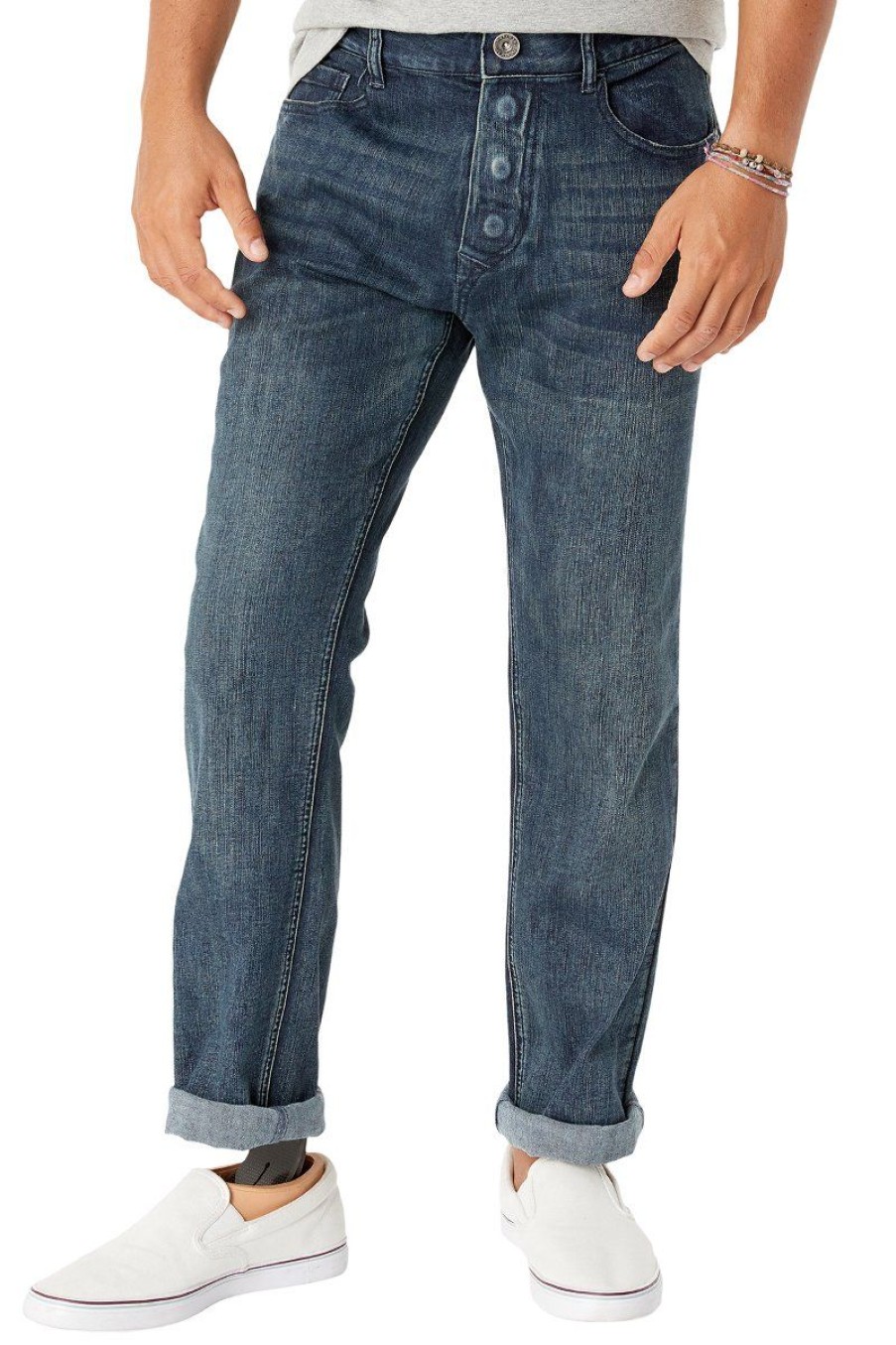 Men Seven7 Jeans | Adaptive Straight Fit Jean Sunshine Wash