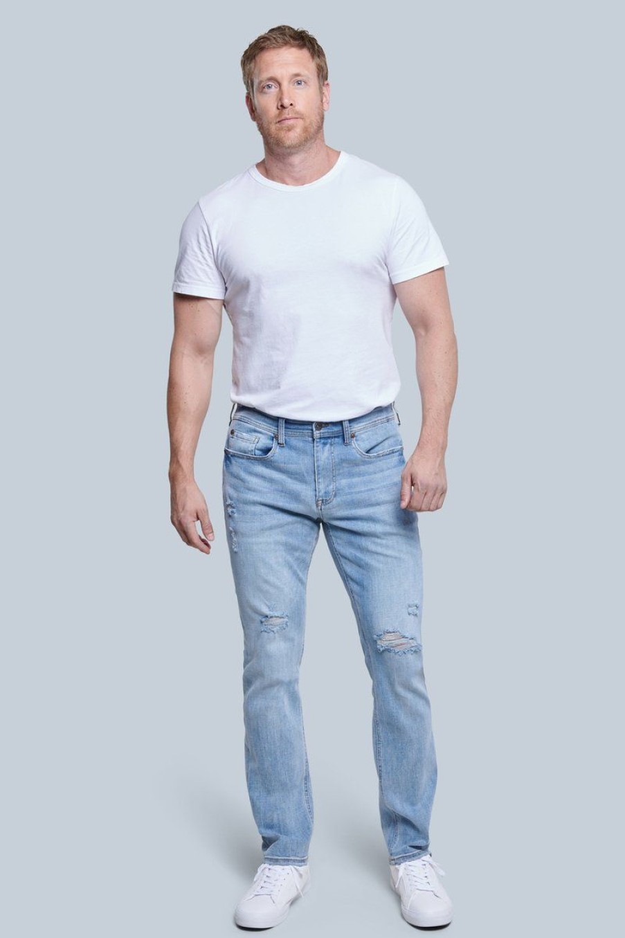 Men Seven7 Jeans | Super Flexible Athletic Slim Fit Jean Tocaima