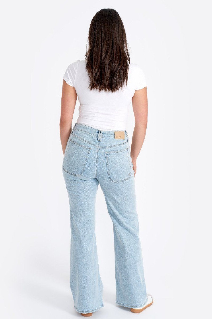 Women Seven7 Jeans Wide Leg | High Rise Skater Wide Leg Jean Makaran