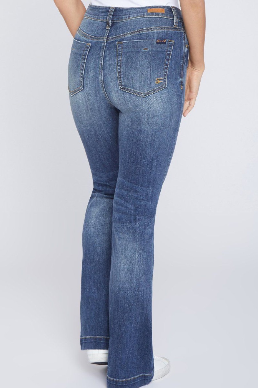 Women Seven7 Jeans Flare | High Rise Grace Flare Jean Canal