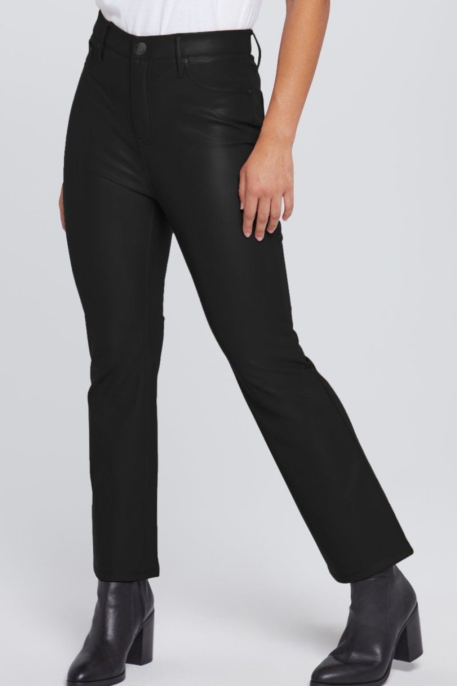 Women Seven7 Jeans Pants | Faux Leather Cropped Pant