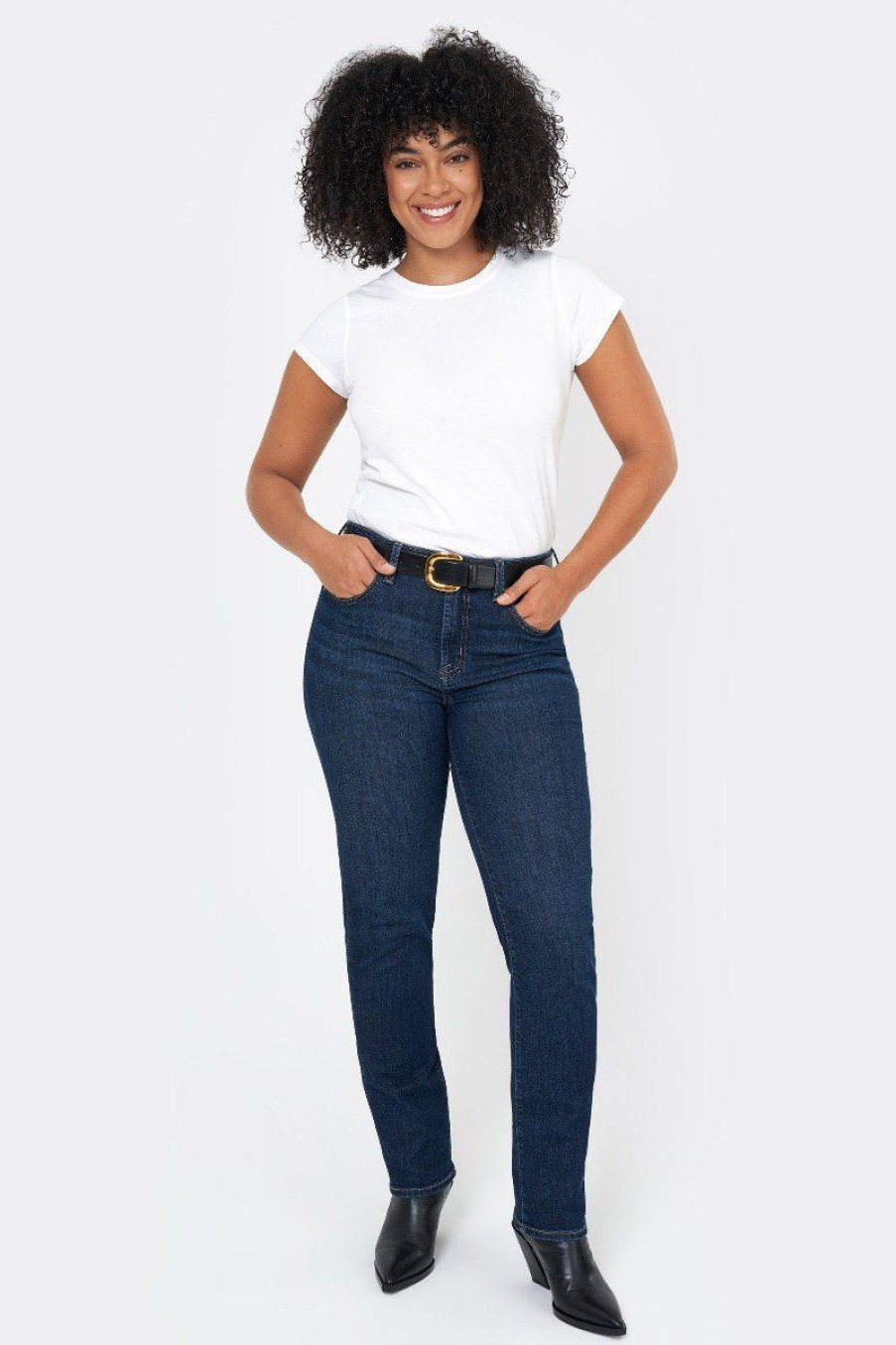 Women Seven7 Jeans Straight | High Rise Vintage Straight Jean