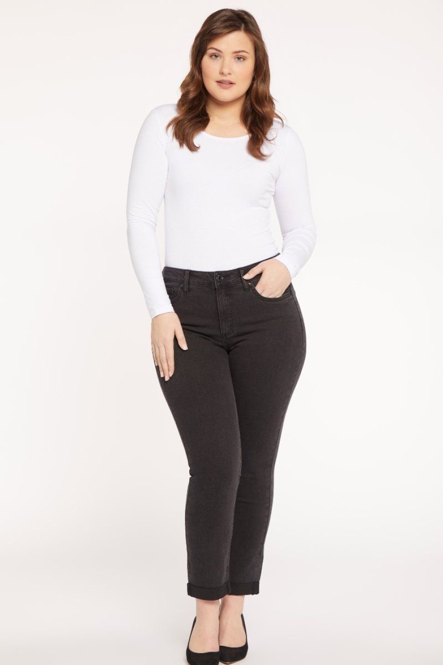 Women Seven7 Jeans Slim | Hi Rise Weekend Slim Fit Jean Black