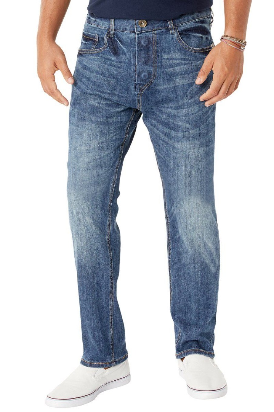 Men Seven7 Jeans | Adaptive Straight Fit Jean Belmore Wash