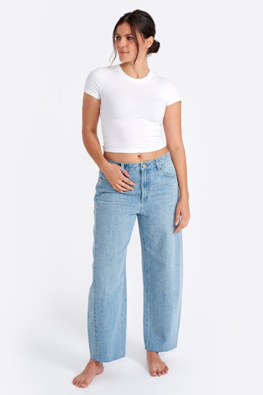 Women Seven7 Jeans Boyfriend | Gusset Barrel Tapered Jean Smooch