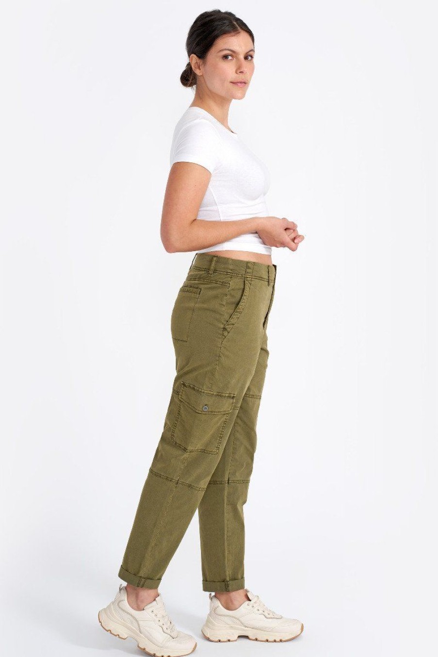 Women Seven7 Jeans Pants | High Rise Hollywood Utility Cargo Pant