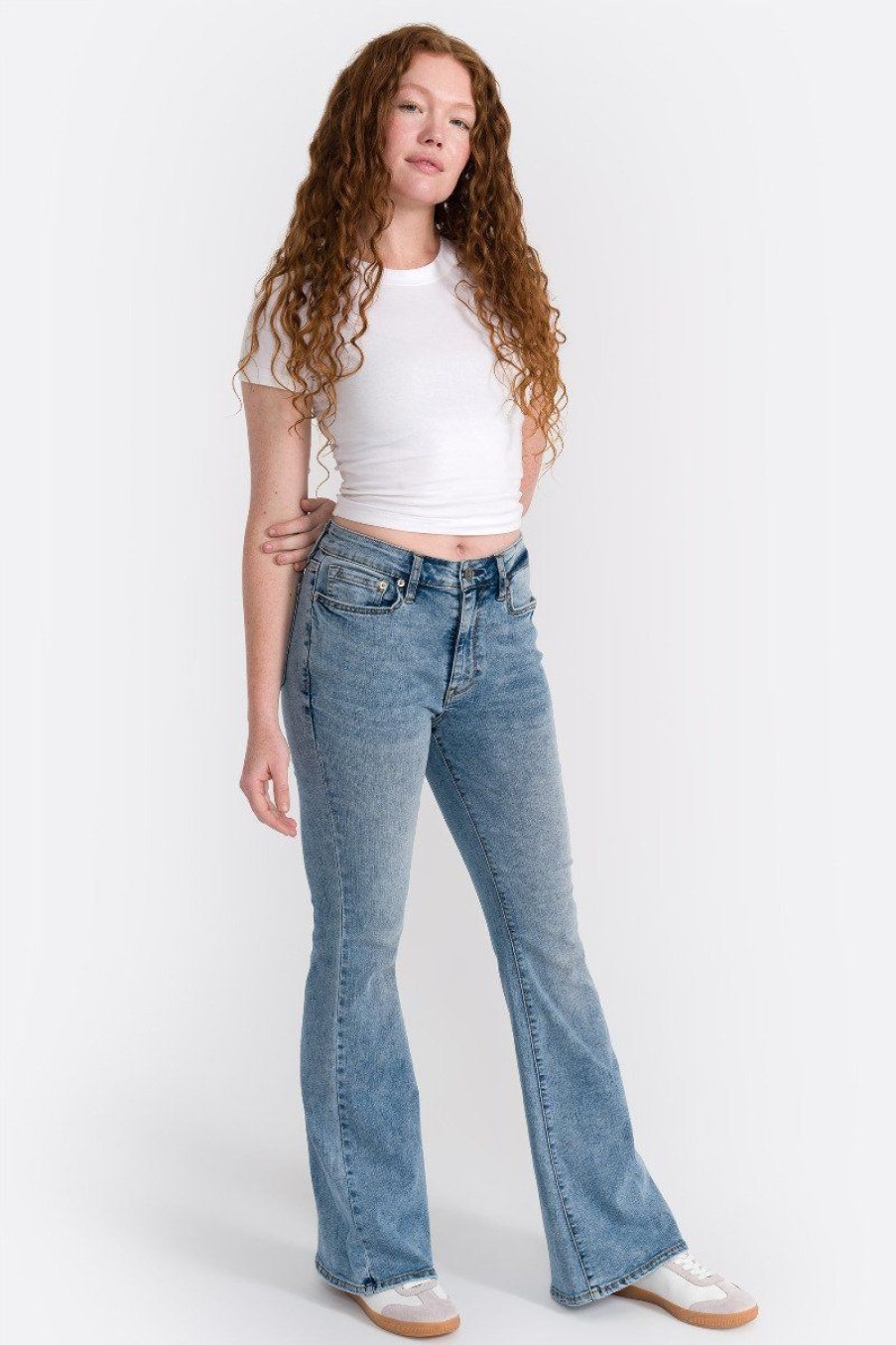 7 7 Seven7 Jeans | 7 7 Mid Rise Flare Jean Big River Wash