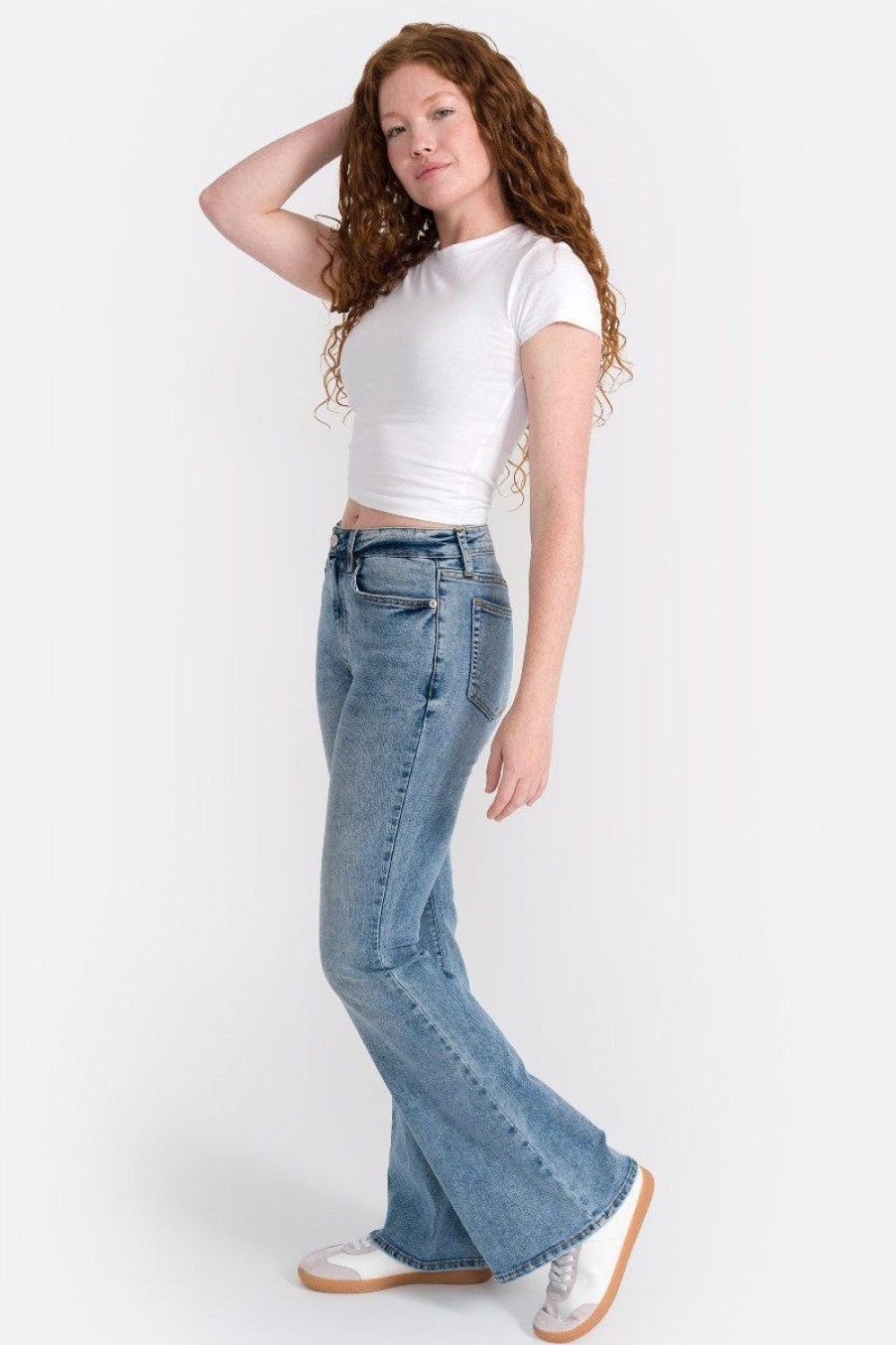 7 7 Seven7 Jeans | 7 7 Mid Rise Flare Jean Big River Wash