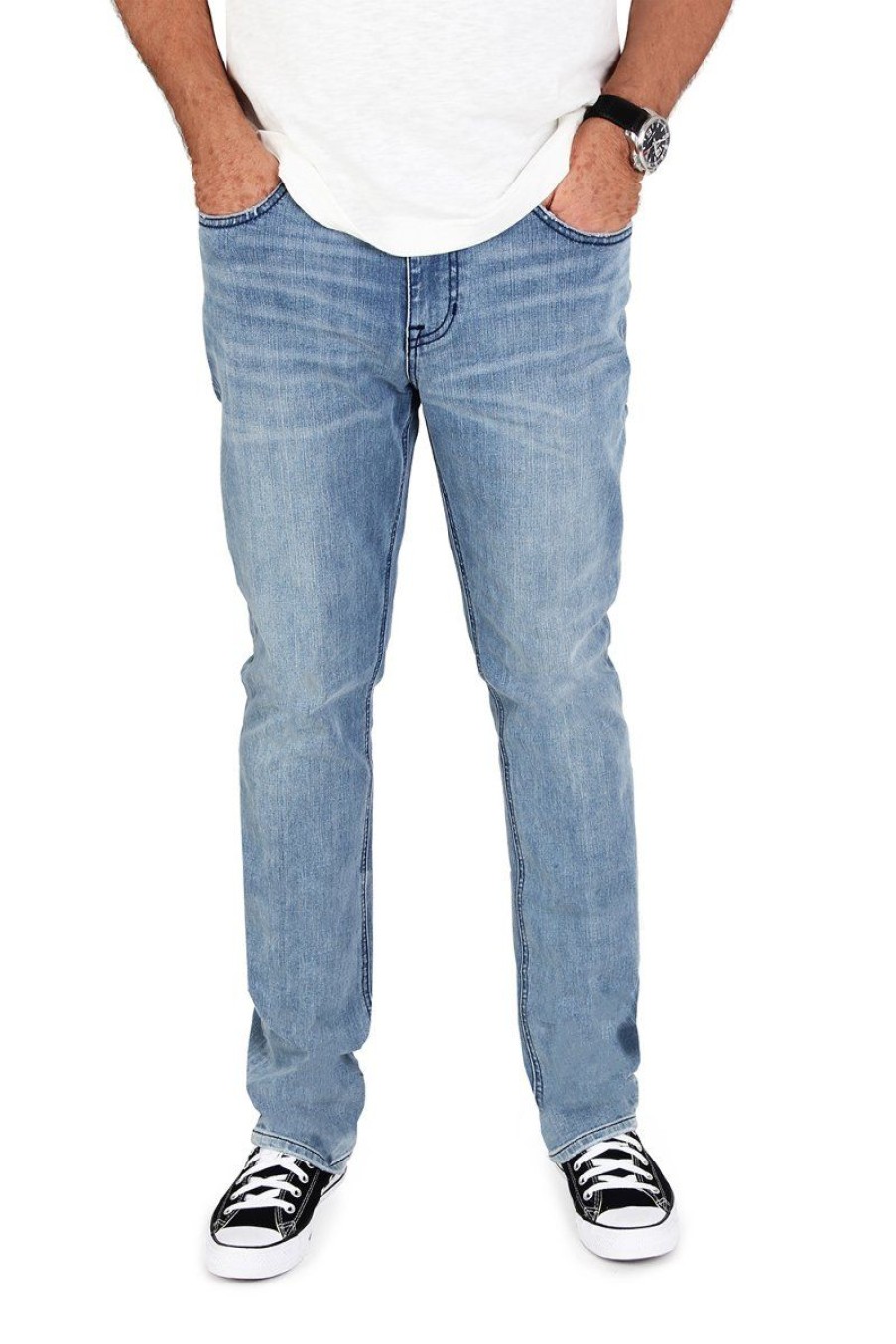 Men Seven7 Jeans | New Slim Straight Leg Jean