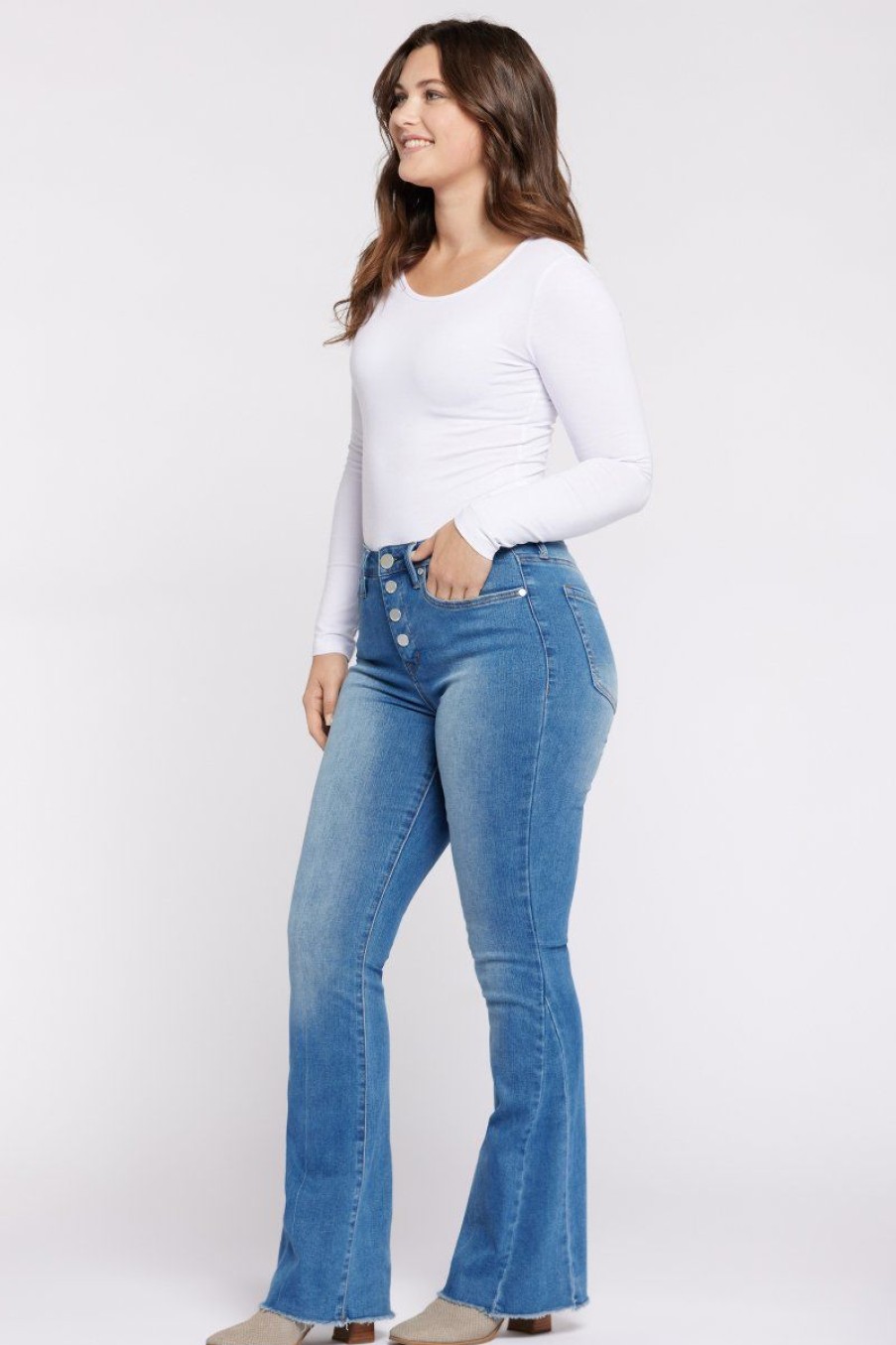 Women Seven7 Jeans Flare | Ultra High Rise Flare Jean Silent