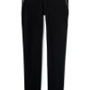 Women Seven7 Jeans Adaptive | Adaptive Pull On Seated Ponte Pant With Zippers Caviar